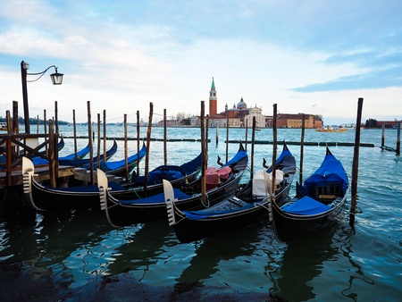 Venice, the city of water One of the popular Italian citiesの写真素材
