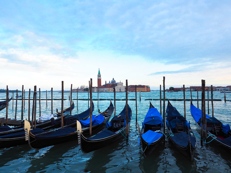Venice, the city of water One of the popular Italian citiesの写真素材