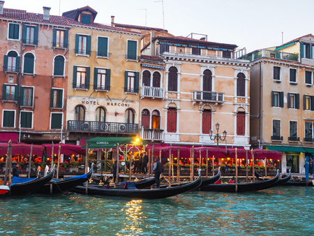 Venice, the city of water One of the popular Italian citiesのeditorial素材