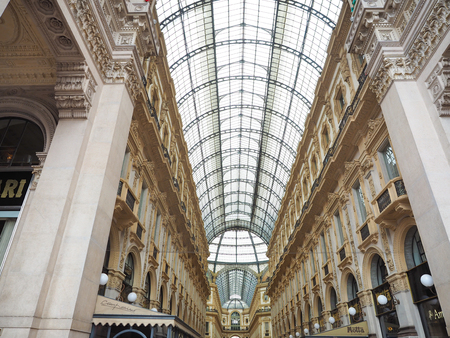 Milan Department Store, the old department store of the cityのeditorial素材
