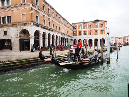 Venice, the city of water One of the popular Italian citiesのeditorial素材