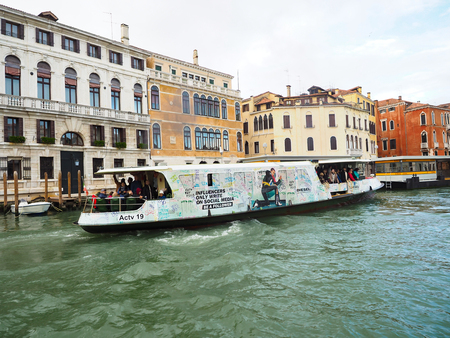 Venice, the city of water One of the popular Italian citiesのeditorial素材