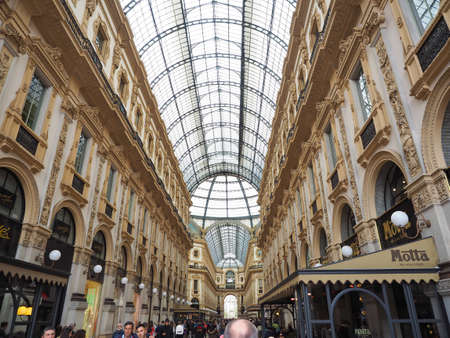 Milan Department Store, the old department store of the cityのeditorial素材