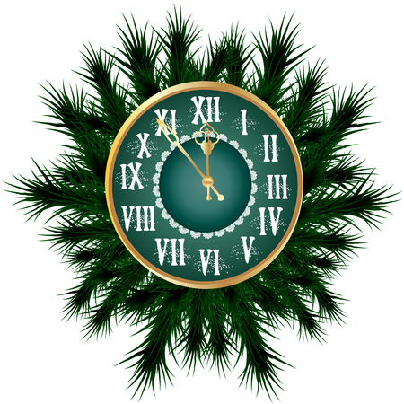 Christmas chimes vector artのイラスト素材
