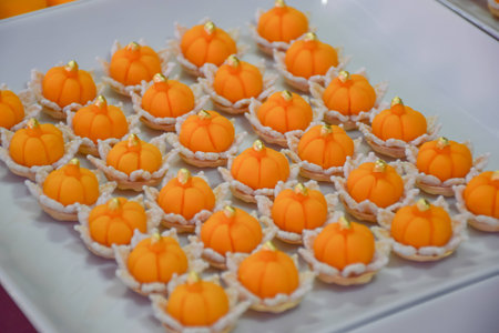 A sweet snack form thailand nameの写真素材