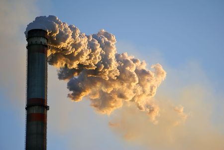 Chimney of thermo electric power station