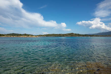 Vourvourou coast, Chalkidiki, Sitonia, Greeceの写真素材