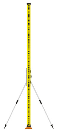 illustration of staff gaugeのイラスト素材