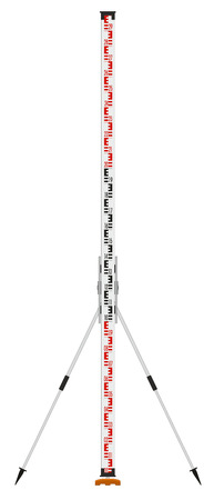 illustration of staff gaugeのイラスト素材