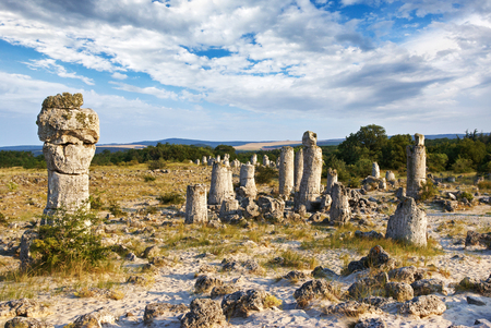 Natural rock formation, near to Varna city, Bulgaria          の写真素材
