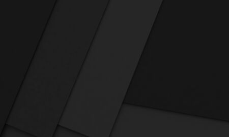 3d render of abstract minimalist black backgroundの写真素材