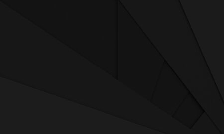 3d render of abstract minimalist black backgroundの写真素材