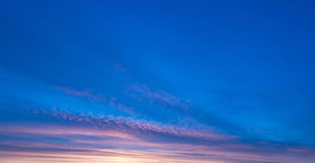 Sunset over the Rhodope mountainの写真素材
