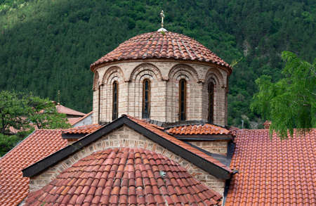 Fragment from christian orthodox monatery, situated in Bulgaria