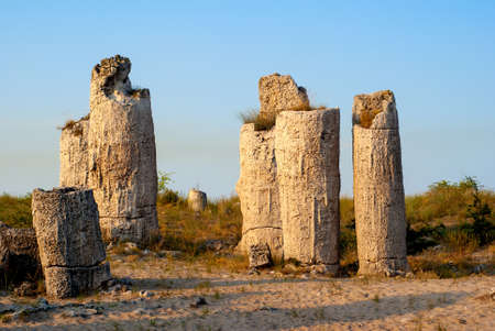 Natural rock formation, near to Varna city, Bulgariaの写真素材