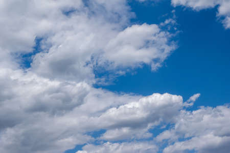 Sky background with dramatic cloudsの写真素材