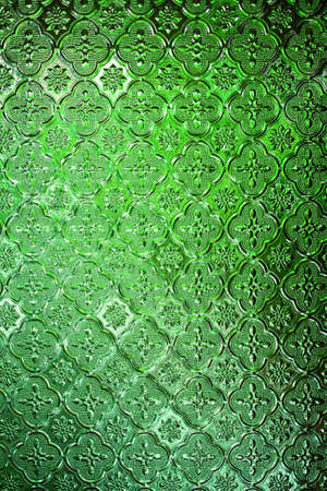 Seamless Green Glass texture background of bathroom conceptの写真素材