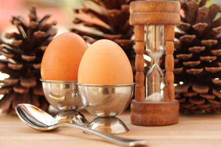 breakfast of eggsの写真素材