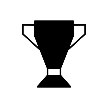 Flat linear design. Cup icon. Award winner. Vector illustrationのイラスト素材