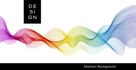 Creative wavy liquid gradient shape. Modern art. Applicable for Poster template, landing page, ui, ux ,coverbook, baner, social media posted. Vector illustrationのイラスト素材