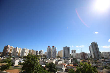 salvador, bahia / brazil - august 9, 2018: View of residential buildings in the Imbui neighborhood.のeditorial素材