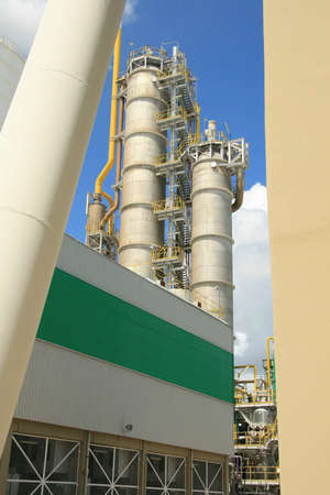 eunapolis, bahia / brazil - january 27, 2011: Veracel Celulose factory in the city of Eunapolis, in...
