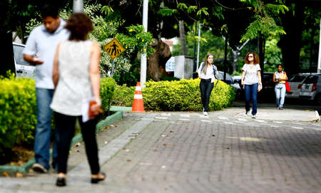 salvador, bahia / brazil - august 12, 2015: View of the Campus of the Bahia State University (Uneb) in the Cabula neighborhood of Salvador.のeditorial素材