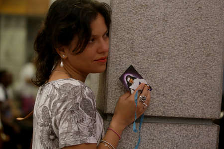 salvador, bahia / brazil - May 19, 2019: View of the sanctuary in Santa Dulce of the Poor.のeditorial素材