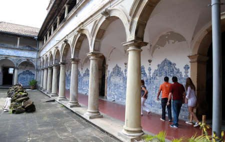 salvador, bahia / brazil - may 23, 2015: Internal view of San Francisco Church in Pelourinho, Historic Center of Salvador.のeditorial素材