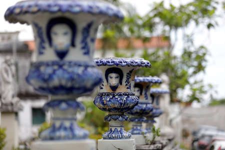 salvador, bahia / barazilL - September 17, 2019: View of the Dom Pedro ll Shelter in the city of Salvador.のeditorial素材