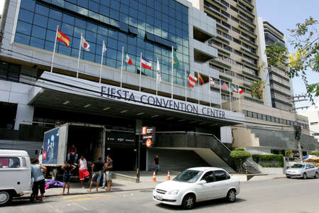 salvador, bahia / brazil - december 14, 2012: view of the Fiesta Convention in the city of Salvador.のeditorial素材