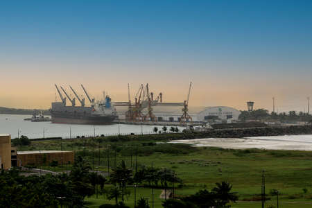 Ilheus, Bahia, Brazil - June 13, 2011: view of downtown Ilheus in southern Bahia.のeditorial素材