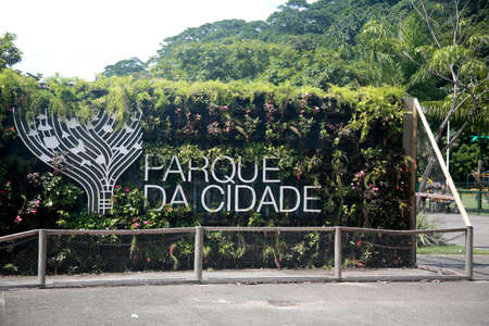 Salvador, Bahia, Brazil - January 28, 2022: View of Parque da Cidade in Salvador