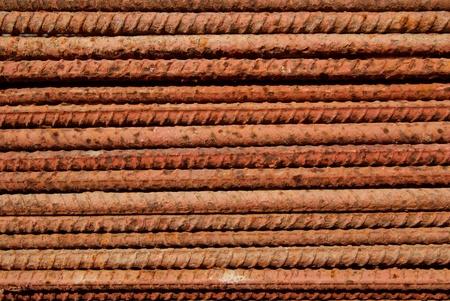 The surface of the steel is rust 