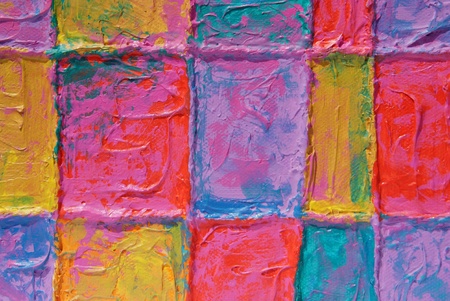 Texture, background of colorful paintingの写真素材