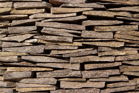 Stone wall natural background and texture of decorate の写真素材