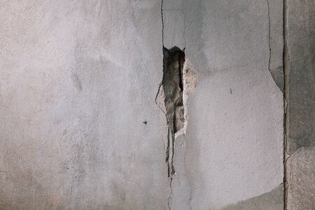 Vintage, dirty grey color concrete wall background. Concrete wall textured.