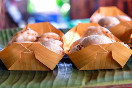 Sweet and Savory Grilled Coconut-Rice Hotcakes