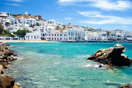 Mykonos, an famous Isle in Greece, by Seasideの写真素材