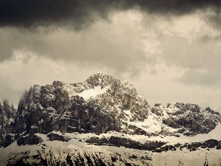 Mountain Range in South Tyrol