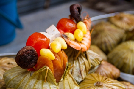 Chinese tamale show for saleの写真素材