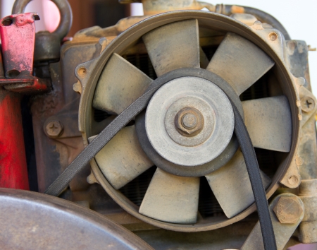 Turbine of the Agricultural enginesの写真素材
