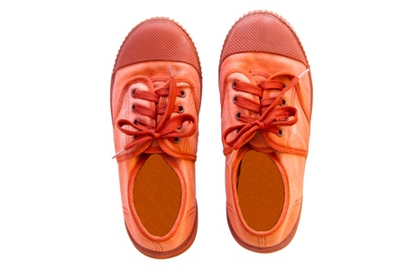 Shoes students style of Thailandの写真素材