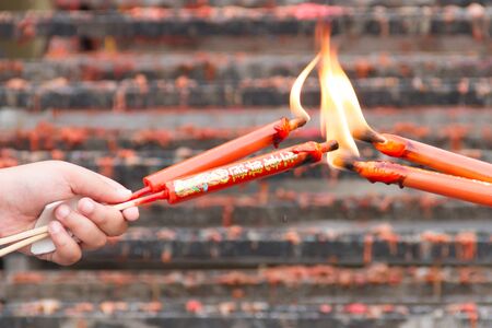 Chinese candles
In Chinese Shrineの写真素材