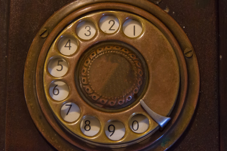 Telephone ancientの写真素材