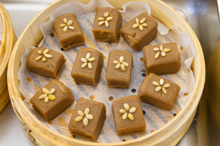 Mung bean in steaming