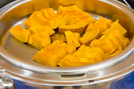 Pumpkin Steamedの写真素材