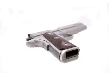 45 caliber pistolの写真素材