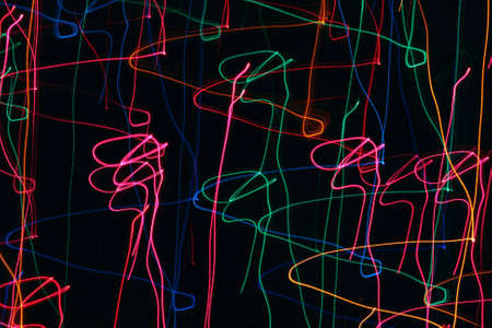 Colored light beam backgroundの写真素材