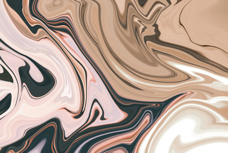 Abstract marble background, hand painted texture, painted with acrylics, splashes, drops of paint, paint strokes. Design for backgrounds, wallpapers, covers and packaging.の写真素材